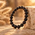 Bracelet Ancrage en Pierre de Lave