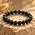 Bracelet Ancrage en Pierre de Lave
