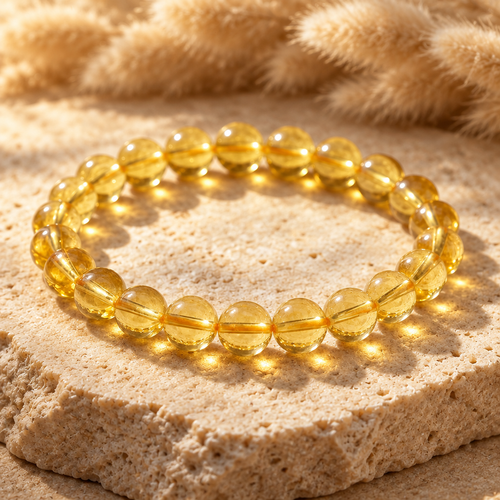 Bracelet Abondance en Citrine