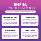 Collier d'Aura Personnalisé + 3 CADEAUX AUJOURD'HUI